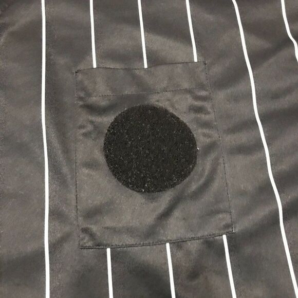 Soccer Referee‎ Jersey Men's XL Official Sports Pro Style Short Sleeve Black - Picture 3 of 5